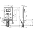 Kép 2/13 - ALCA AM1101/1200 Sádromodul Slim