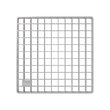 Kép 1/3 - ALCA fedrács 150×150 pontlefolyóhoz, AISI 304 rozsdamentes acél