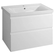 Kép 1/9 - AQUALINE Altair mosdótartó szekrény, 77,5×60×45 cm, fehér