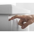 Kép 6/9 - AQUALINE Altair mosdótartó szekrény, 77,5×60×45 cm, fehér