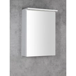 Kép 2/5 - AQUALINE Kawa Strip tükrösszekrény, LED világítással, 50×70×22 cm, fehér