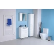 Kép 5/6 - AQUALINE Keramia Fresh mosdótartó szekrény, 60,5×74×34 cm, fehér