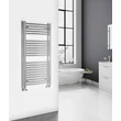 Kép 3/4 - AQUALINE Alya íves fürdőszobai radiátor, 600×1110 mm, króm