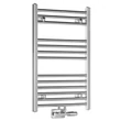 Kép 1/5 - AQUALINE Alya fürdőszobai radiátor, középső bekötéssel, 500×803 mm, króm