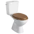 Kép 2/5 - AQUALINE WC-ülőke, MDF, tölgy