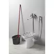Kép 6/7 - AQUALINE álló WC, alsó kifolyású, felhajtható mosogatóráccsal