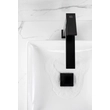 Kép 4/5 - KFA ARMATURA Logon mosdó csaptelep mosdótálhoz click-clack leeresztővel, fekete