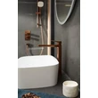 Kép 3/5 - KFA ARMATURA Malaga termosztátos falsík alatti csaptelep, szálcsiszolt rose gold
