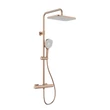 Kép 1/2 - KFA ARMATURA Malaga termosztátos zuhanyrendszer, szálcsiszolt rose gold