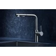 Kép 4/5 - KFA ARMATURA Duero Basic álló mosogató csaptelep, kihúzható fejjel, inox