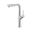 Kép 1/6 - KFA ARMATURA Duero Design álló mosogató csaptelep, kihúzható fejjel, inox