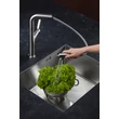 Kép 4/6 - KFA ARMATURA Duero Design álló mosogató csaptelep, kihúzható fejjel, inox