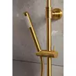 Kép 5/7 - KFA ARMATURA Moza prémium termosztátos zuhanyrendszer, szálcsiszolt arany