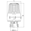 Kép 2/2 - KFA ARMATURA GT classic termosztátfej M30×1,5