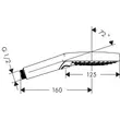 Kép 2/3 - AXOR S 120 3jet kézizuhany