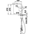 Kép 5/7 - BLANCO Fontas-S II szűrőfunkciós csaptelep, magasnyomású