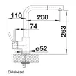 Kép 5/5 - BLANCO Mila-S egykaros csaptelep magasnyomású
