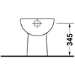 Kép 4/4 - DURAVIT D-Code álló WC, mélyöblítésű, alsó kifolyású