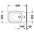 Kép 2/4 - DURAVIT D-Code álló bidé