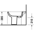 Kép 3/4 - DURAVIT D-Code álló bidé