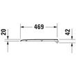 Kép 4/5 - DURAVIT D-Code WC ülőke, Vital, soft close