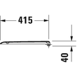 Kép 9/10 - DURAVIT D-Code WC ülőke