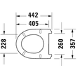 Kép 3/5 - DURAVIT DuraStyle Basic WC ülőke, Soft Close