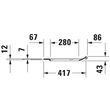 Kép 5/5 - DURAVIT DuraStyle WC ülőke, Soft Close