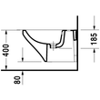 Kép 4/5 - DURAVIT DuraStyle fali bidé