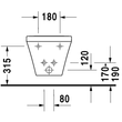 Kép 5/5 - DURAVIT DuraStyle fali bidé