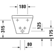 Kép 4/4 - DURAVIT DuraStyle fali bidé Compact