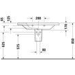 Kép 12/13 - DURAVIT DuraStyle bútorral aláépíthető mosdó, 100×48 cm