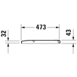 Kép 4/5 - DURAVIT Happy D.2 WC ülőke, Soft Close