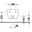 Kép 4/4 - DURAVIT Happy D.2 fali bidé, matt antracit