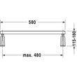 Kép 3/3 - DURAVIT tartóláb