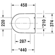 Kép 2/3 - DURAVIT ME by Starck WC ülőke