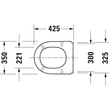 Kép 8/10 - DURAVIT Starck 3 WC-ülőke
