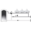 Kép 3/3 - ESBE VTA322 automata háromjáratú keverőszelep 3/4", 35-60 °C
