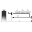 Kép 3/3 - ESBE VTA322 automata háromjáratú keverőszelep 1", 30-70 °C