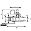 Kép 2/2 - FERRO F-Comfort kazántöltő ürítő szelep, 3/4"