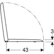 Kép 5/5 - GEBERIT iCon Square WC-ülőke, lecsapódásgátlós