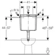Kép 3/4 - GEBERIT AP110 falon kívüli öblítőtartály, öblítés-stop funkciós öblítés