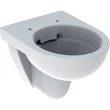 Kép 1/5 - GEBERIT Selnova Compact fali WC, mélyöblítésű, rövidített kivitel, Rimfree