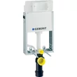 Kép 1/4 - GEBERIT KombifixBasic WC szerelőelem, 108 cm, Delta 12 cm-es falsík alatti öblítőtartállyal