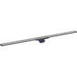 Kép 1/5 - GEBERIT CleanLine20 zuhanyfolyóka, 30-160 cm, fekete/rozsdamentes acél, bevonattal, szálcsiszolt rozsdamentes acél