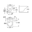 Kép 2/2 - GROHE Bau Ceramic fali függesztésű bidé