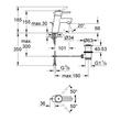 Kép 2/3 - GROHE Concetto egykaros mosdócsaptelep 1/2" S-es méret