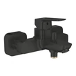 Kép 1/4 - GROHE Cubeo egykaros kádcsaptelep 1/2", matt fekete