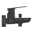 Kép 2/4 - GROHE Cubeo egykaros kádcsaptelep 1/2", matt fekete
