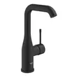 Kép 1/4 - GROHE Essence egykaros mosdócsaptelep 1/2" L-es méret, phantom black